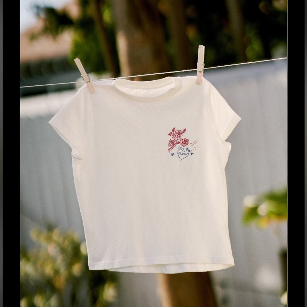 GUC Reformation kids perfect vintage tshirt SZ 2T